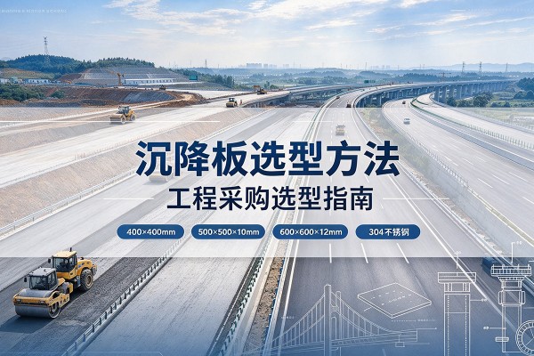 昌江沉降板选择方法